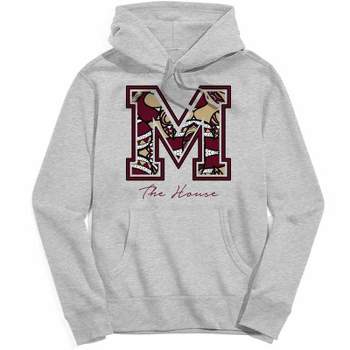 NCAA Morehouse College Maroon Tigers Gray Youth Hooded Sweatshirt