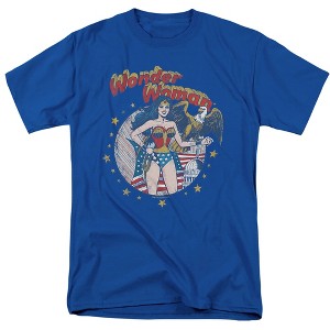 Jla At Your Service Adult T-Shirt - 1 of 4