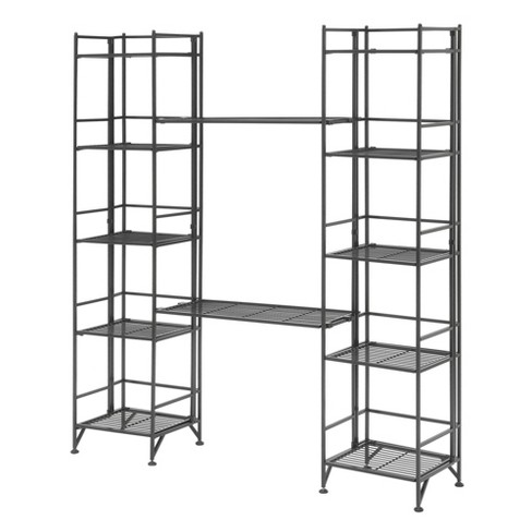 HOMEBI 5-Tier Wire Shelves, Black