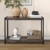 Console Table,Narrow Sofa Table with Storage Shelves for Living Room,Hallway Entrance Table, for Living Room, Entryway, Easy Assembly - 3 of 4