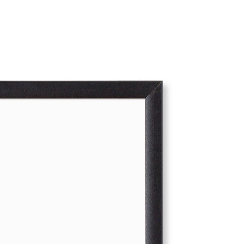 U Brands 36&#34; Magnetic Dry Erase Board Black MDF Frame, 3 of 8