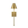 Savoy House Jefferson 1 - Light Wall Light in  Warm Brass - 4 of 4