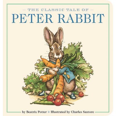 The Classic Tale of Peter Rabbit Oversized Padded Board Book, 13 - (Oversized Padded Board Books) by  Beatrix Potter