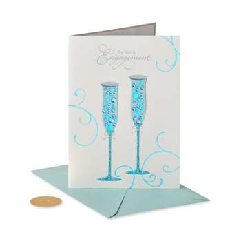 Champagne Flute Card - PAPYRUS