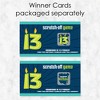 Big Dot of Happiness Boy 13th Birthday - Official Teenager Birthday Party Game Scratch Off Cards - 22 Count - 3 of 4