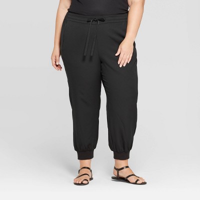 women's plus size joggers