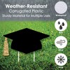 Big Dot of Happiness Gold Class of 2025 Outdoor Decorations - Graduation Yard Signs - Set of 8 - 3 of 4