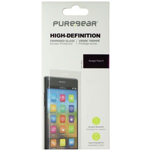 PureGear High-Definition Tempered Glass for Google Pixel 5 (2020) - Clear - 1 of 1