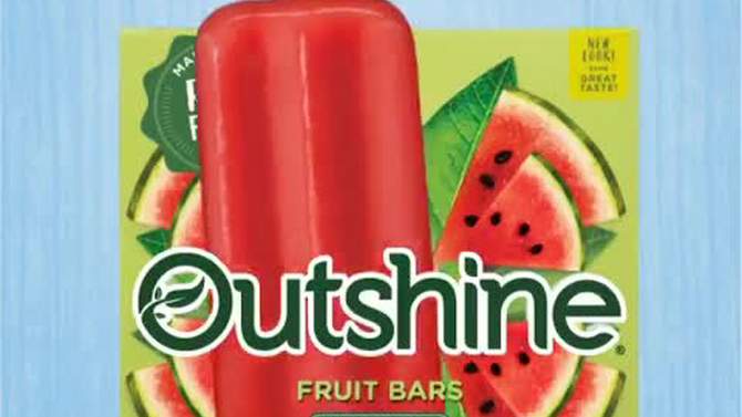 Outshine Watermelon Frozen Fruit Bars - 6ct/14.7oz, 2 of 12, play video
