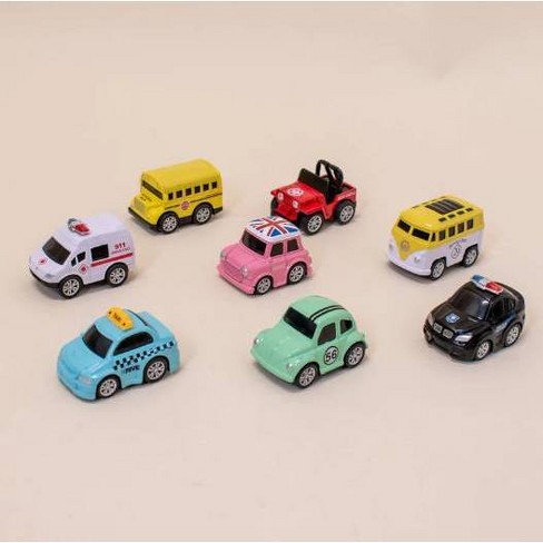 Fun Little Toys Friction Toy Cars 8pc : Target