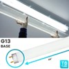 Luxrite F32T8/850 32W 48 Inch T8 Fluorescent Tube Light Bulb, 5000K Bright White, 2800 Lumens, G13 Medium Bi-Pin Base 4-Pack - 3 of 4