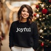 Simply Sage Market Women's Graphic Sweatshirt Joyful Bold Puff Print - 2 of 4