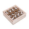 Transpac Resin 5.5 in. White Easter Sculpted Bunny Figurines in Crate Set of 12 - 2 of 4