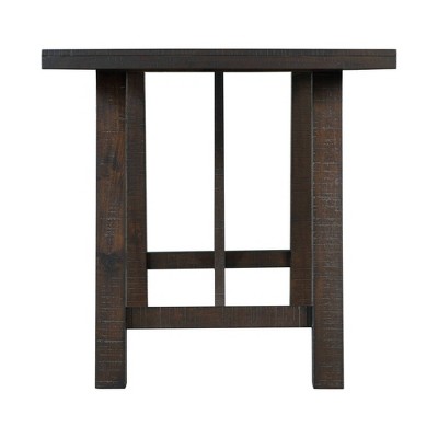 Rustic Gray Counter Height Dining Set with 4 Upholstered Chairs