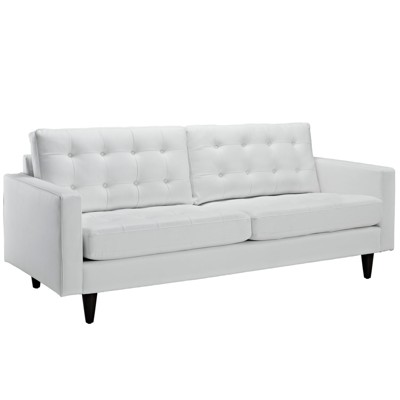 target leather sofa