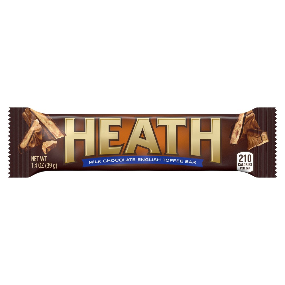UPC 010700060808 product image for Heath Standard Bar - 1.4oz/18ct | upcitemdb.com