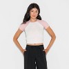 Women's Short Sleeve Roundneck T-Shirt Wild Fable™ - 2 of 4