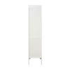 Resenkos Tall Narrow Tower  Cabinet with 2 Shutter Doors 5 Tier Shelves for Bathroom, Kitchen ,Living Room ,Storage Cabinet,White - 4 of 4