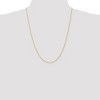 Black Bow Jewelry 1.2mm 10k Yellow Gold Parisian Wheat Chain Necklace - 2 of 4
