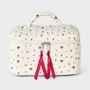 Vanity Top Handle Makeup Pouch - Wild Fable™ - 1 of 4
