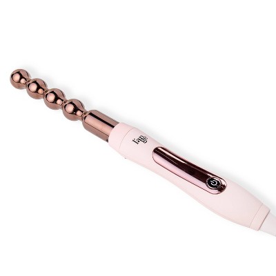 Curling hair with lange wand sale