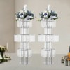 YIYIBYUS 5 Tier Flower Stands, 2PCS Flower Stands, Crystal Flower Stands - 2 of 4