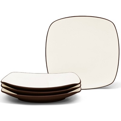 Noritake Colorwave Set of 4 Square Dinner Plates