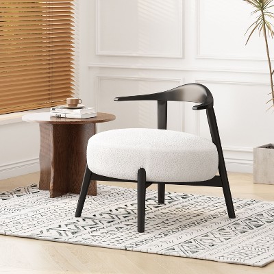 NicBex Dining Chairs Upholstered Chair?Accent Chair Fabric Accent Seat with Metal Legs for Dining Room, Bedroom