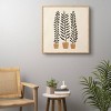 Pauline Stanley Potten Ferns Terracotta Framed Wall Art - Deny Designs - 4 of 4