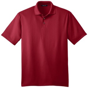 Mafoose Men's Short Sleeve Moisture-Wicking Performance Fine Jacquard Polo Shirt - 1 of 4