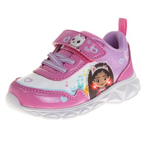 Gabby's Dollhouse Girls' Light Up Fashion Sneakers. (Toddler/Little Kids) - 1 of 4