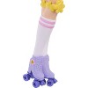 Barbie Dream Besties Renee Roller Skating Fashion Doll with 12 Video and Food Themed Accessories - 4 of 4