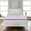 LoftWorks King 2" Lavender infused Deep Sleep Therapy Extra Soft Mattress Foam Topper: Memory Foam, Knitted Fabric, Spot Clean - 3 of 3