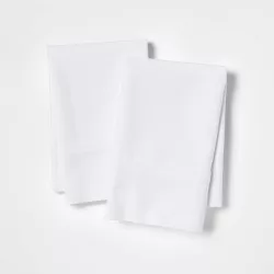 Ultra Soft Pillowcase Set (King) White 300 Thread Count - Threshold™