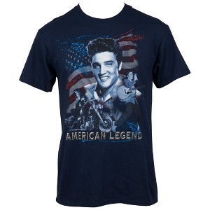 Mens Elvis Presley American Legend T-Shirt - 1 of 3