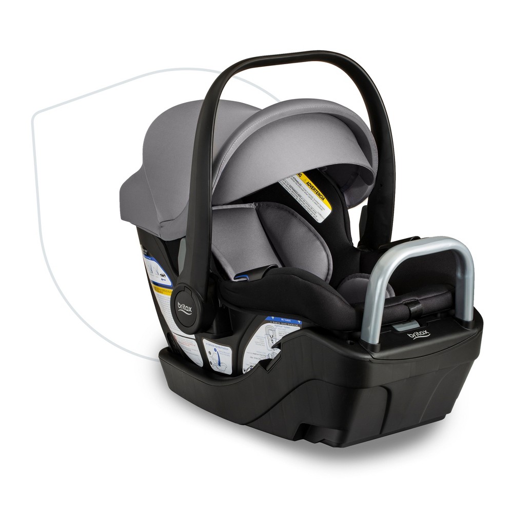 Britax Willow Infant Car Seat with Alpine Base - Graphite Onyx -  89285457