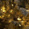Nearly Natural 7.5-ft Pre-Lit Artificial California Flocked Spruce Christmas Tree with 1000 Color Changing LED Lights - 4 of 4