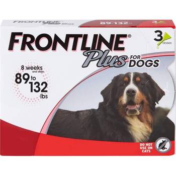 Frontline Plus Flea and Tick Treatment for Dogs - XL - 3ct