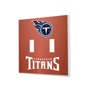 NFL AFC Teams Football Hidden-Screw Light Switch Plate for Double Toggle - 1 of 4
