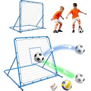Volleyball Rebounder Net, Adjustable Bounce Back, Durable Training Equipment for Bumping, Spiking, Setting - 1 of 4