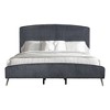 New Classic Furniture,Kailani Wood California King Bed, Gray - 3 of 4