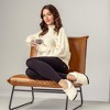 Britt's Knits Beyond Soft Chenille Knit Slippers with Non-Slip Soles - 3 of 3