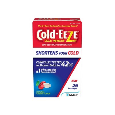 Cold-Eeze Cold Remedy Cherry Lozenges - 25ct