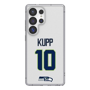 NFL Seattle Seahawks Players Game Tactic Clear Cell Phone Case for Samsung Galaxy - 1 of 4