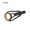 Unique Bargains Stainless Steel Ring Guide Fishing Rod Tip Repair Kits 3 Pcs - 3 of 4
