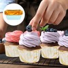 Unique Bargains Greaseproof Single-sided Aluminum Foil Cupcake Liners for Party 50 Pcs - 4 of 4