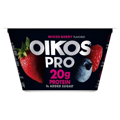 Oikos Pro Mixed Berry Greek Yogurt - 20g Protein 5.3oz