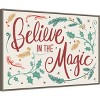 Amanti Art Seasonal Shades I Christmas Magic by Anne Tavoletti Canvas Wall Art Print Framed 33-in. x 23-in. - 3 of 4