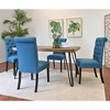 NicBex 7-Piece Dining Table Set with 6 Tufted Dining Chairs Modern Rectangle Large Kitchen Table Set & Side Chairs for Dining Room - 2 of 4
