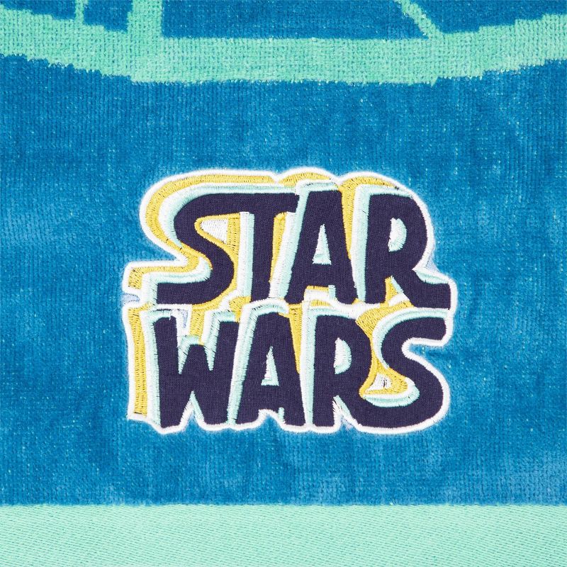 Star Wars Death Star Embroidered Beach Towel, 2 of 6